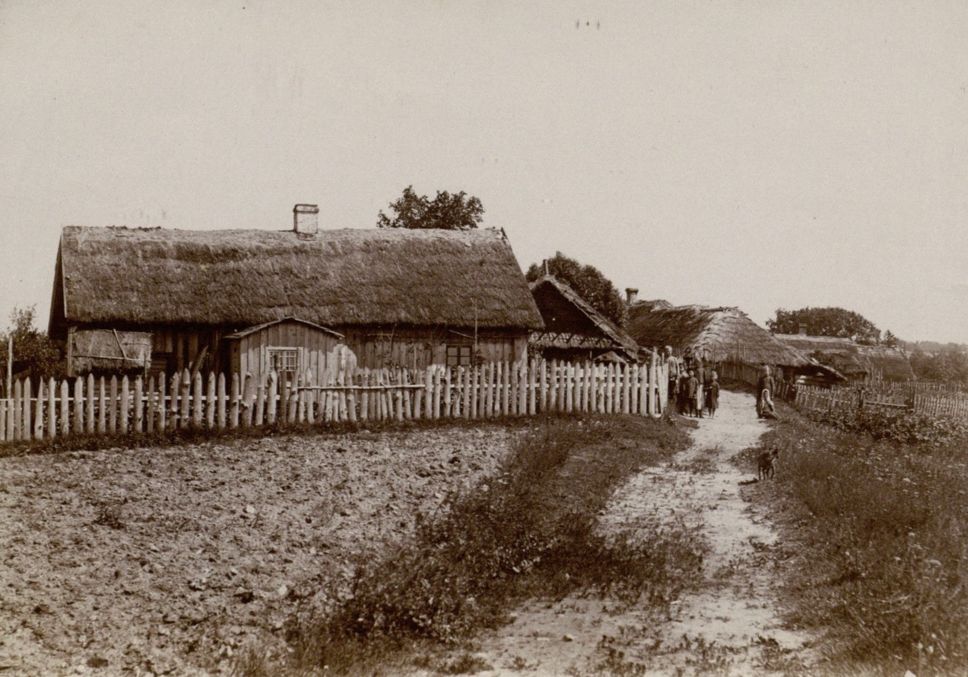 Pakartuvių sodžius prie Šiaulių (dab. Šiauliai). XX a. pradžia
