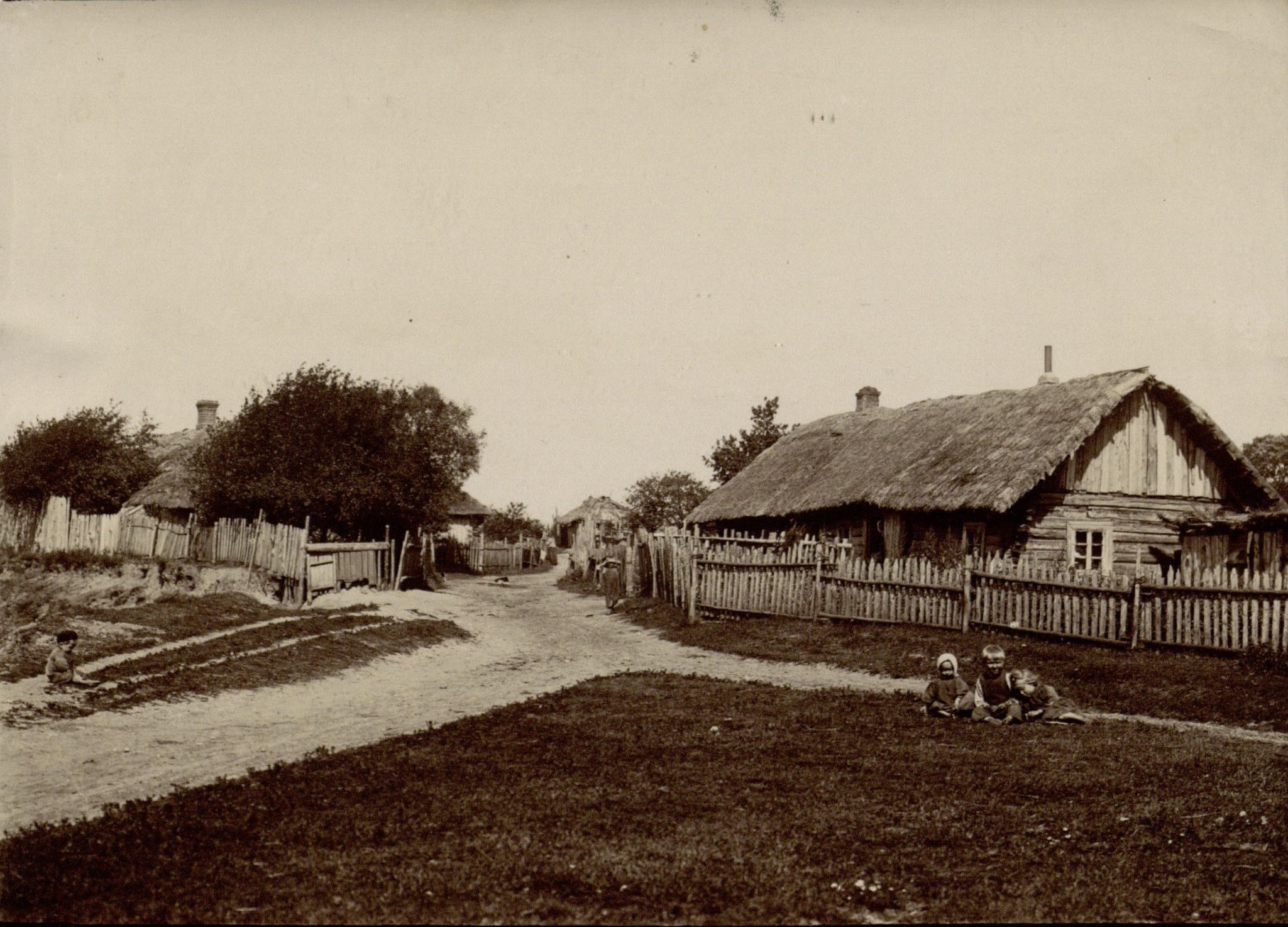Pakartuvių sodžius prie Šiaulių (dab. Šiauliai). XX a. pradžia