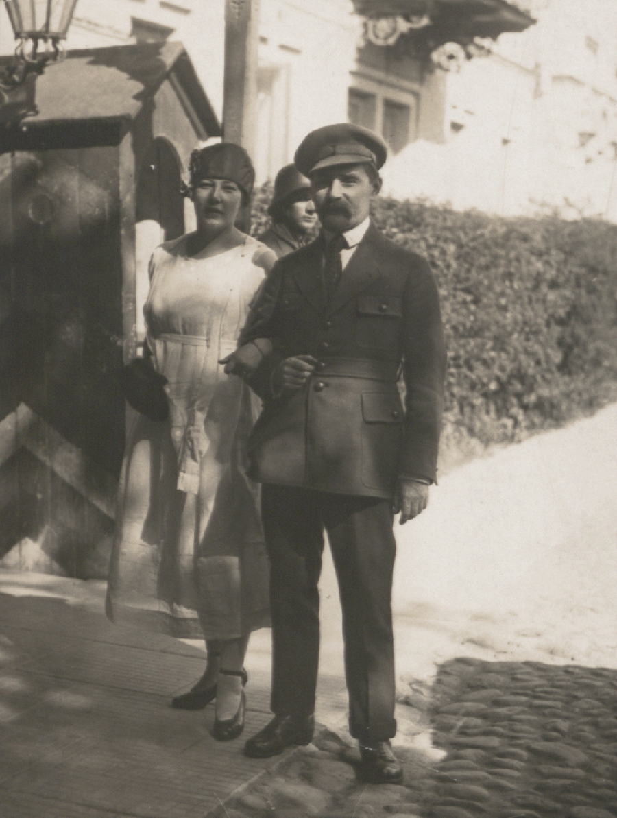 Antanas Smetona su žmona Sofija