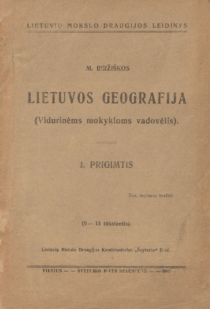 Lietuvos geografija