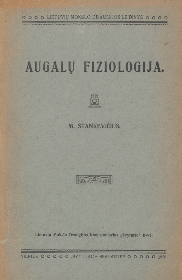 Augalų fiziologija