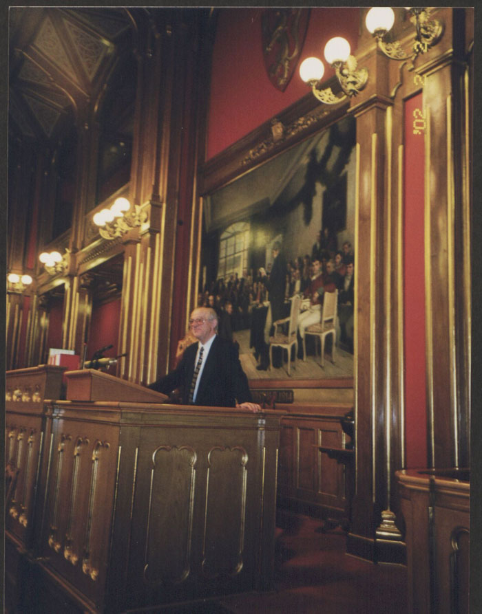 Aukščiausiosios Tarybos Juridinio skyriaus vyr. konsultanto Stasio Stačioko kalba Norvegijos parlamente