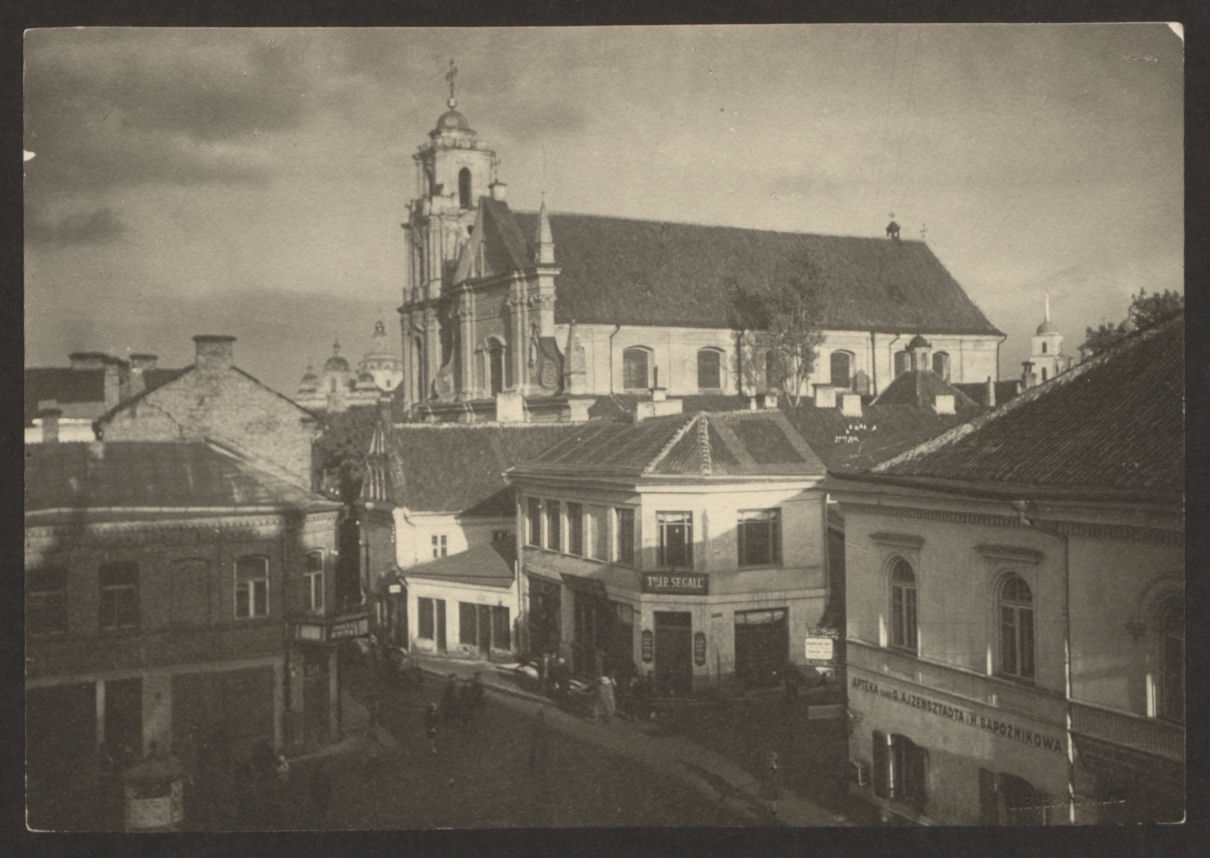 Bułhak, Jan (1876–1950). Vilniaus Visų Šventųjų bažnyčia