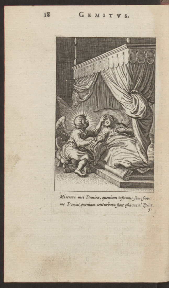 Hugo, Herman (1588–1629). Pia desideria emblematis elegiis et affectibus SS. Patrum illustrata