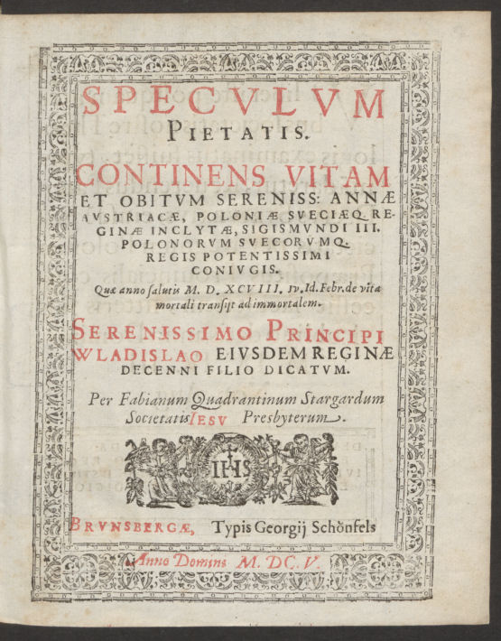 Speculum pietatis, continens vitam et obitum…
