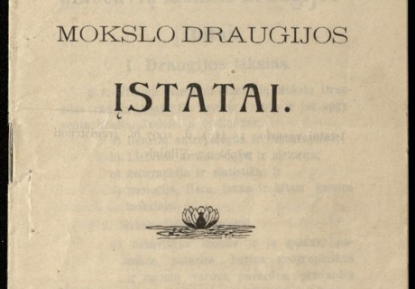 Lietuvių mokslo draugijos įstatai