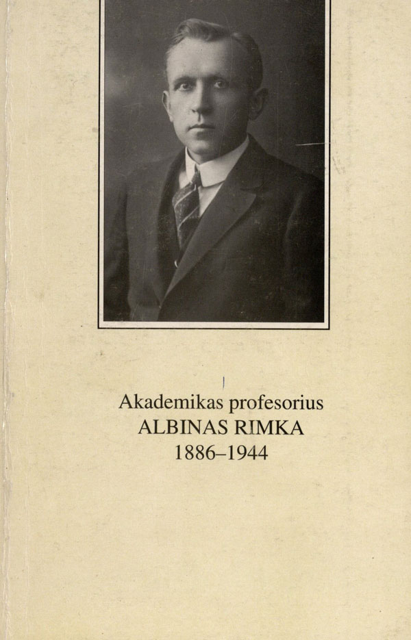 Akademikas profesorius Albinas Rimka