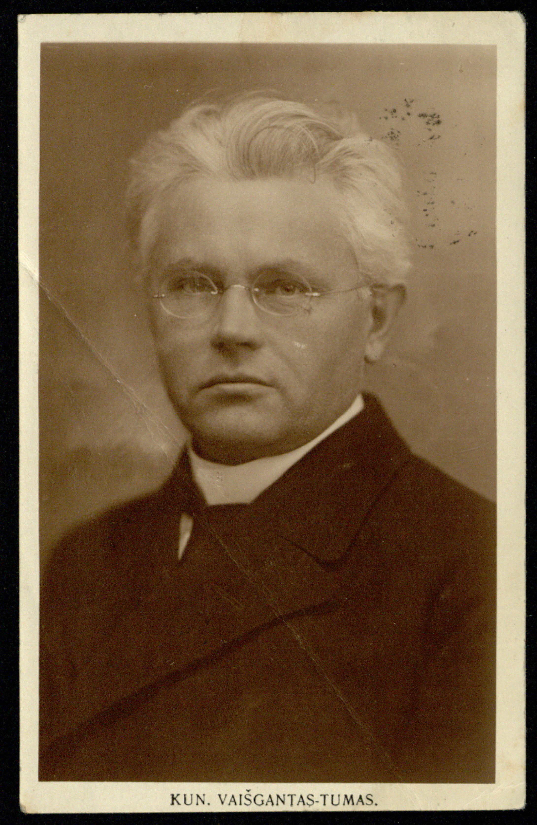 Vienas iš Tautos pažangos partijos steigėjų kunigas Juozas Tumas (1869–1933)