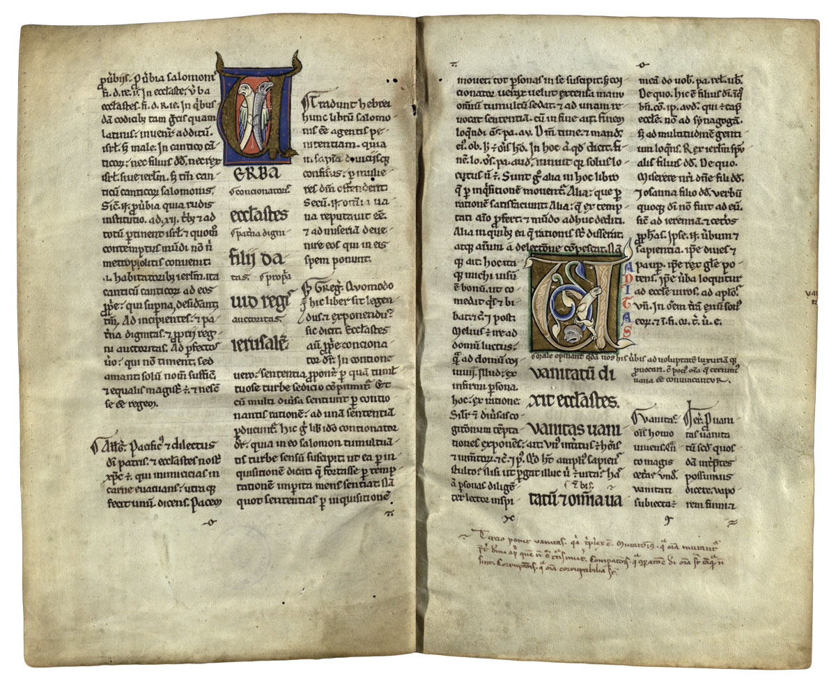 The<i>Song of Songs </i> (or the <i>Song of Solomon</i>) with commentaries. The 13th cent. LMAVB