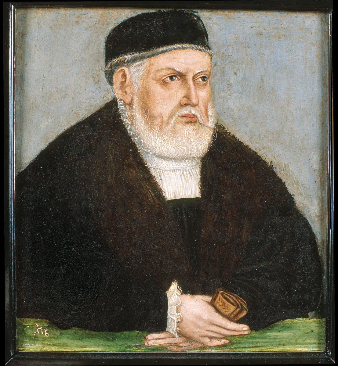 Lenkijos karalius ir Lietuvos didysis kunigaikštis Žygimantas I Senasis. Apie 1553–1556. Luko Kranacho jaunesniojo dirbtuvės. FCzart