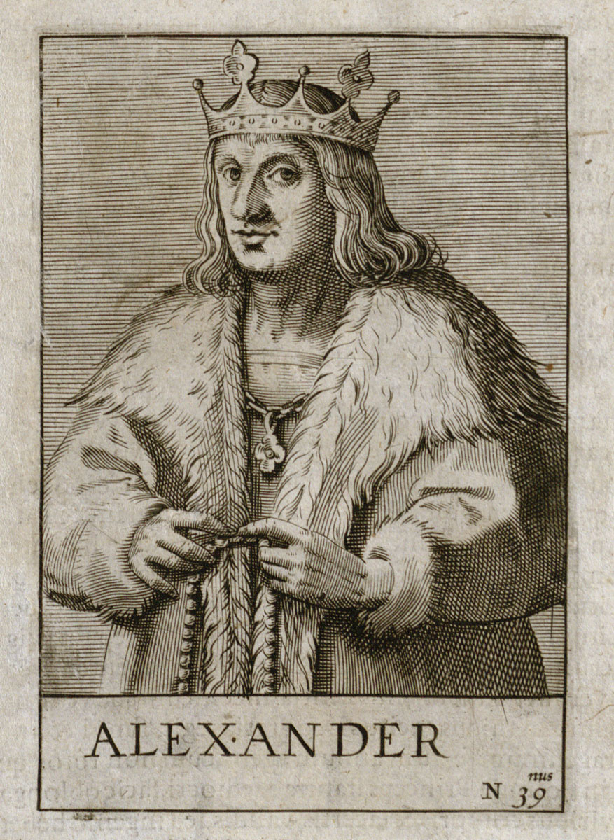 Кароль польскі і Вялікі князь літоўскі Аляксандр. 1594. LMAVB