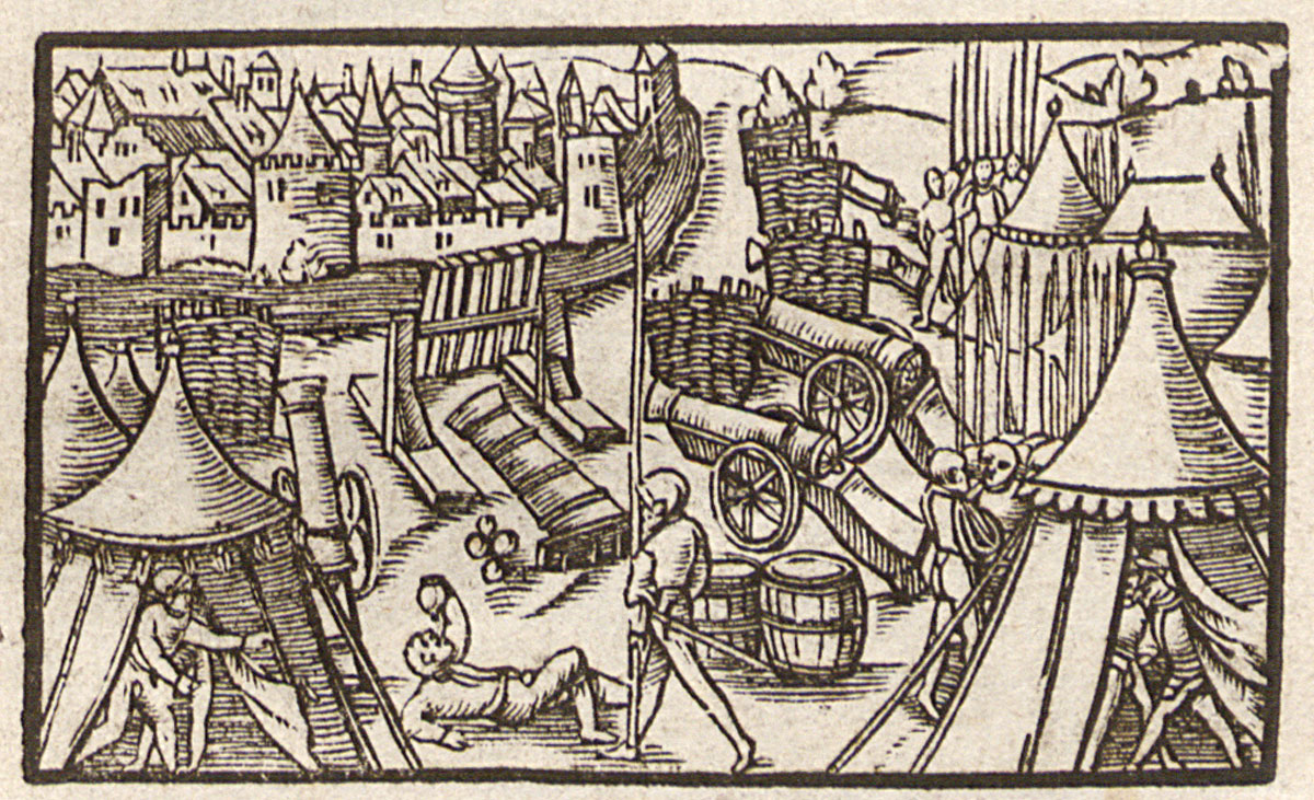 The siege of Polotsk in 1563. 1563. BSB
