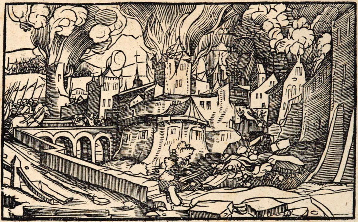 1541 m. Prahos gaisras. 1541. BSB