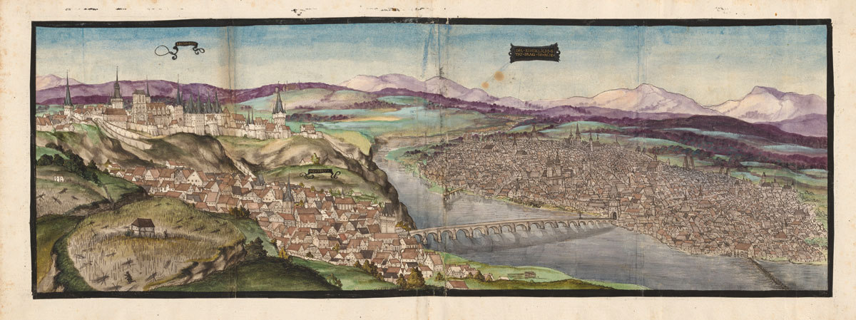 Praha apie 1536 m. UBW